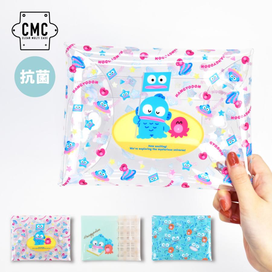 sanrio（サンリオ） ハンギョドン マスクケース 小物入れ クリアマルチ