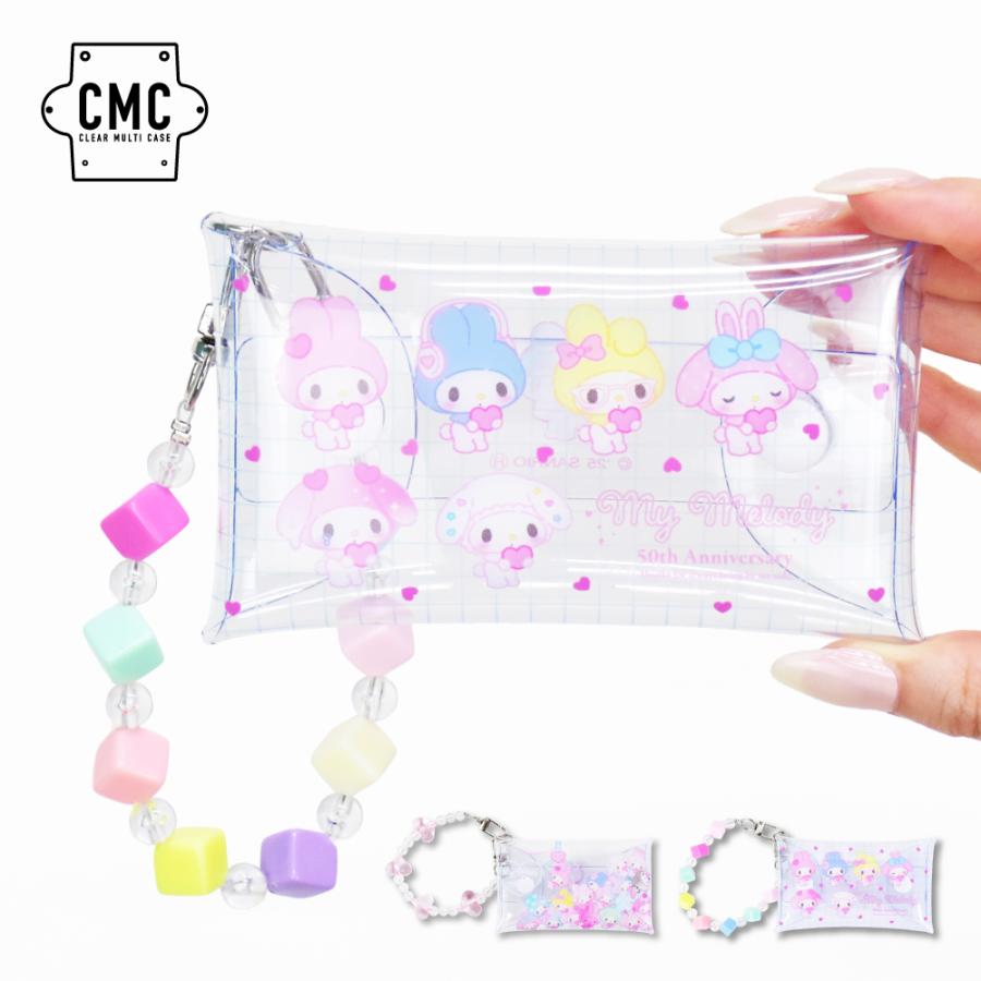 sanrio（サンリオ） マイメロディ クリアポーチ 小物入れ パスケース