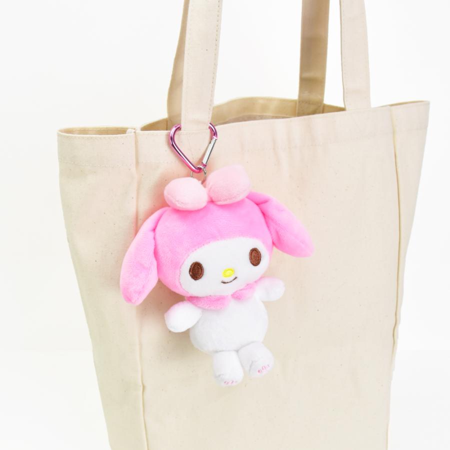 sanrio（サンリオ） ぬいぐるみポーチ ポーチ カラビナ付き 小さめ