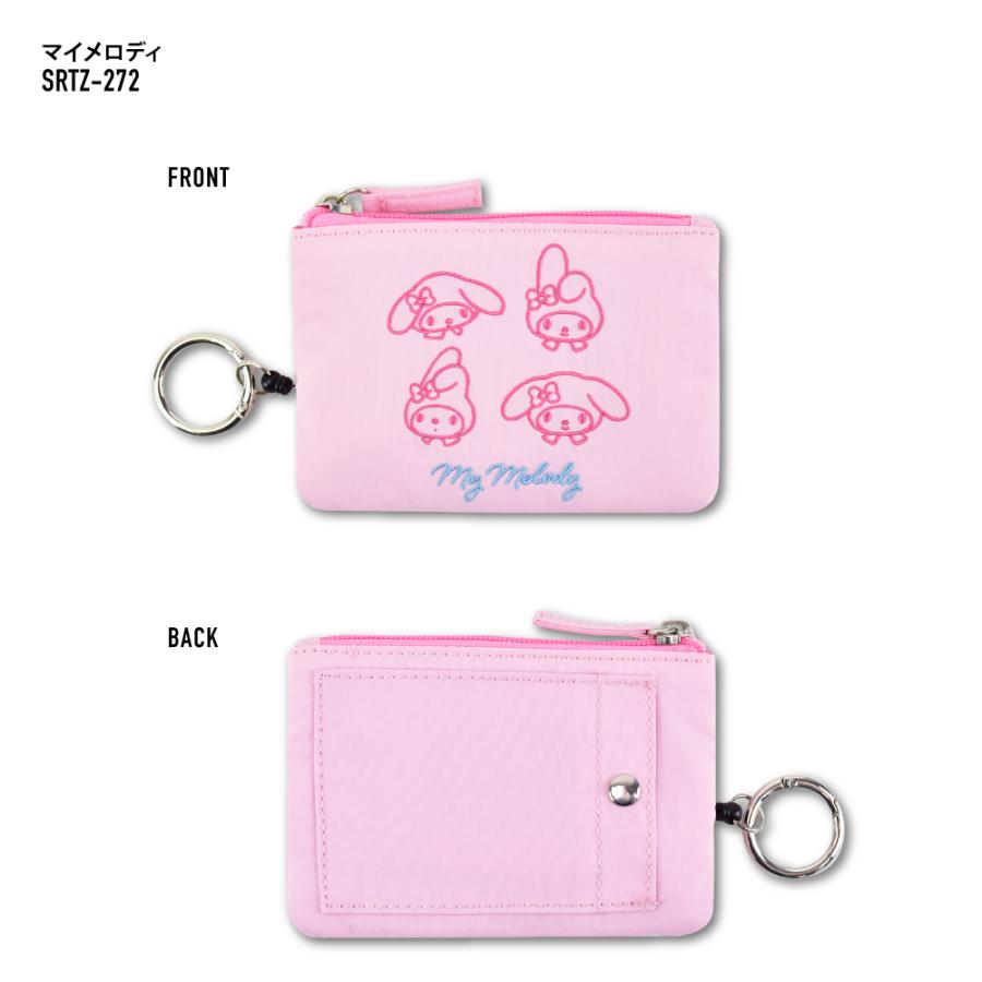 sanrio（サンリオ） 定期入れ カラビナ付き リール パスポーチ IC