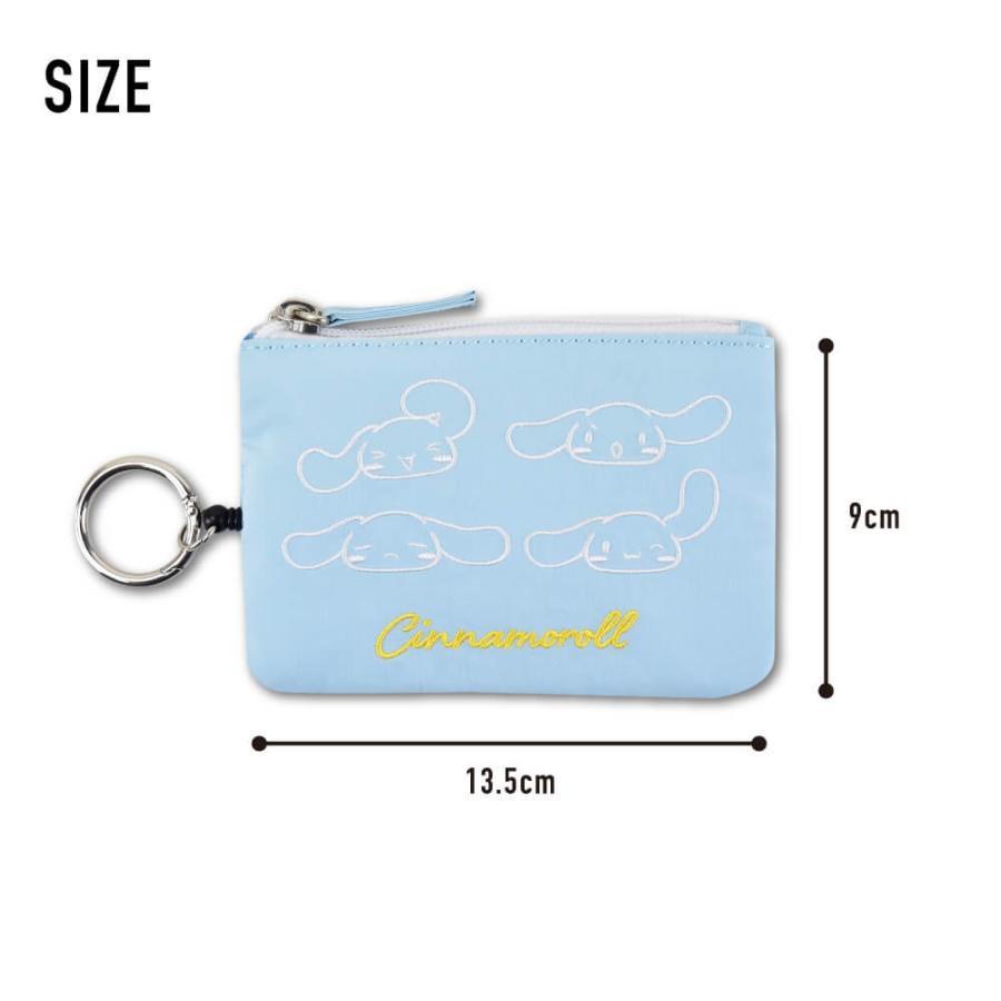 sanrio（サンリオ） 定期入れ カラビナ付き リール パスポーチ IC