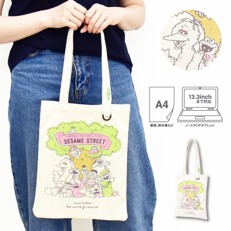 SESAME STREET（セサミストリート） トートバッグ キャンバス 肩掛け