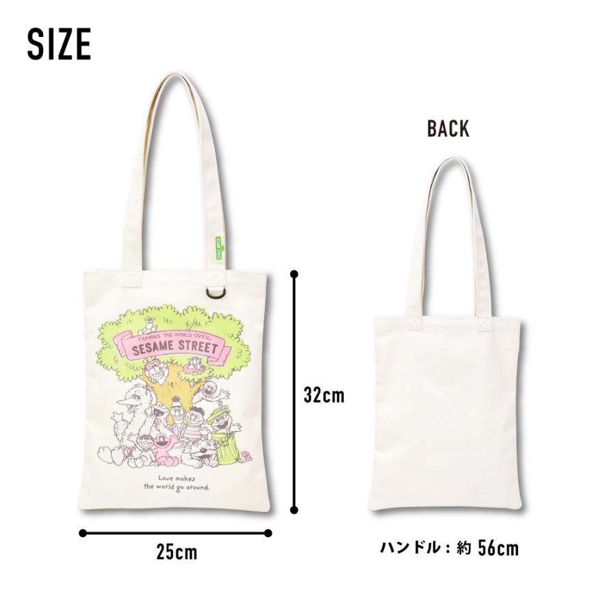 SESAME STREET（セサミストリート） トートバッグ キャンバス 肩掛け
