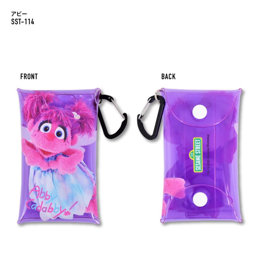SESAME STREET セサミストリート クリアポーチ 小物入れ SESAME STREET セサミストリート クリアポーチ 小物入れ