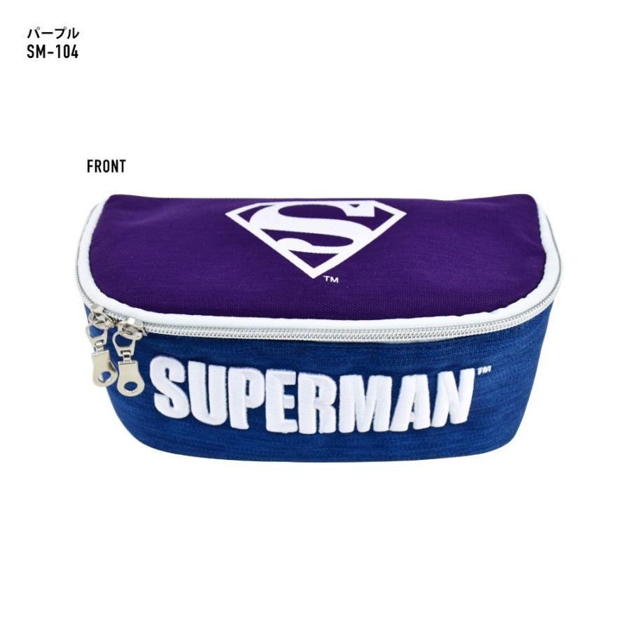 スーパーマン ペンケース 筆箱 大容量 小物入れ ポーチ 文具 大きめ