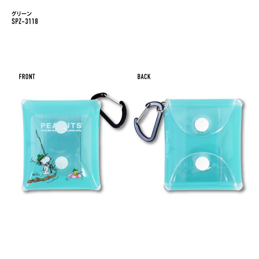 SNOOPY スヌーピー クリアマルチケース SSサイズ 小物入れ