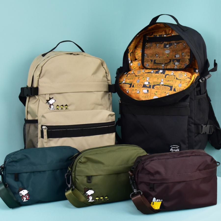 SNOOPY × OUTDOOR リュック スヌーピー OUTDOOR PRODUCTS コラボ リュックサック グレージュ