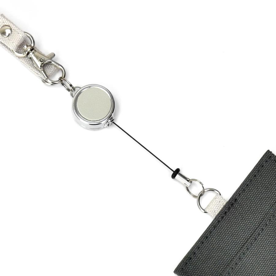 SNOOPY（スヌーピー） パスケース 定期入れ リール 撥水 薄型 シンプル