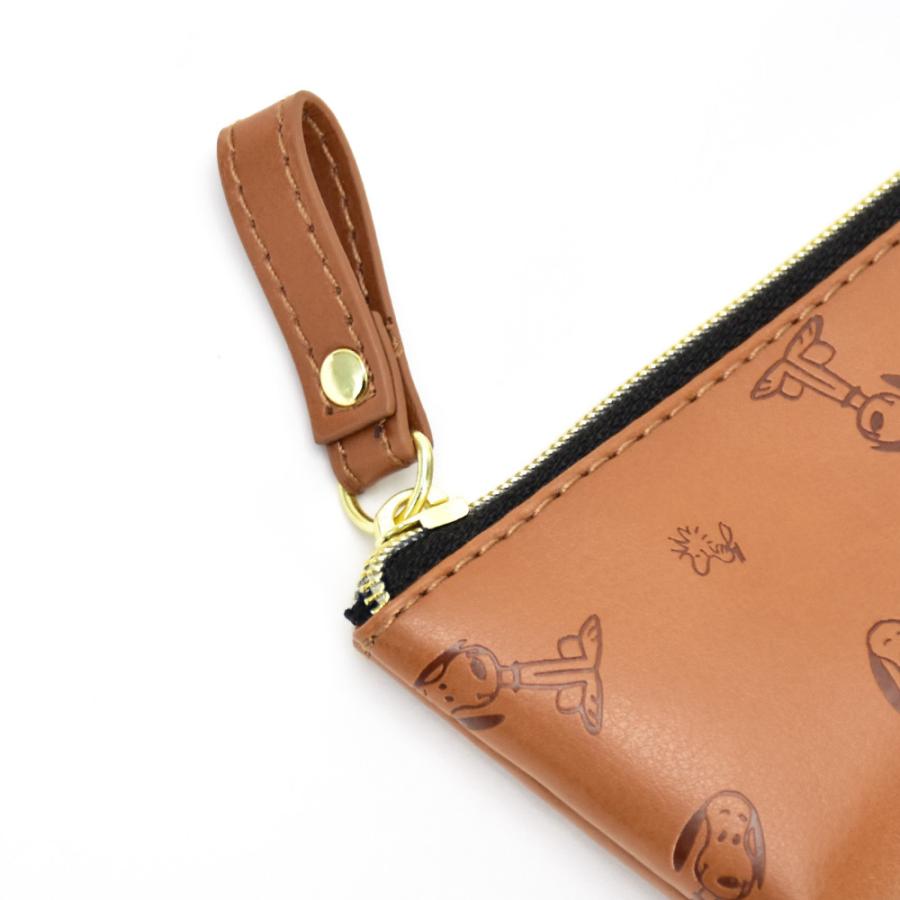 スヌーピー Snoopy ペンケース 筆箱 フラットペンポーチ ステーショナリー 合皮 Puレザー 2ルーム 仕分け チャーリーブラウン 雑貨 スヌーピーグッズ 文房具 Snoopy0114 Action 通販 Yahoo ショッピング