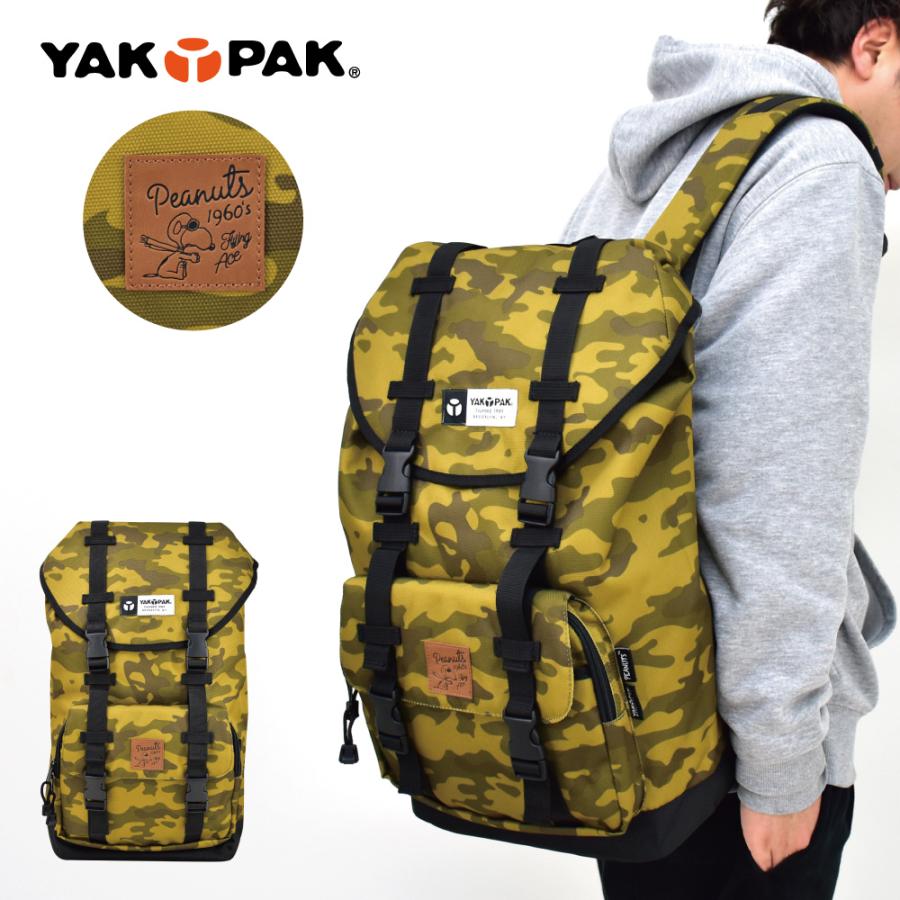 YAKPAK ヤックパック スヌーピー リュック 大容量 a4 26L