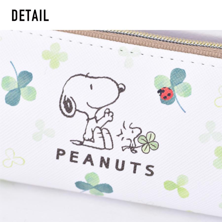 スヌーピー ペンケース かわいい コンパクト シンプル ステーショナリー スヌーピーグッズ フラットペンポーチ ミニ 可愛い 合皮 小さい 文具 文房具 筆箱 雑貨 逸品 筆箱