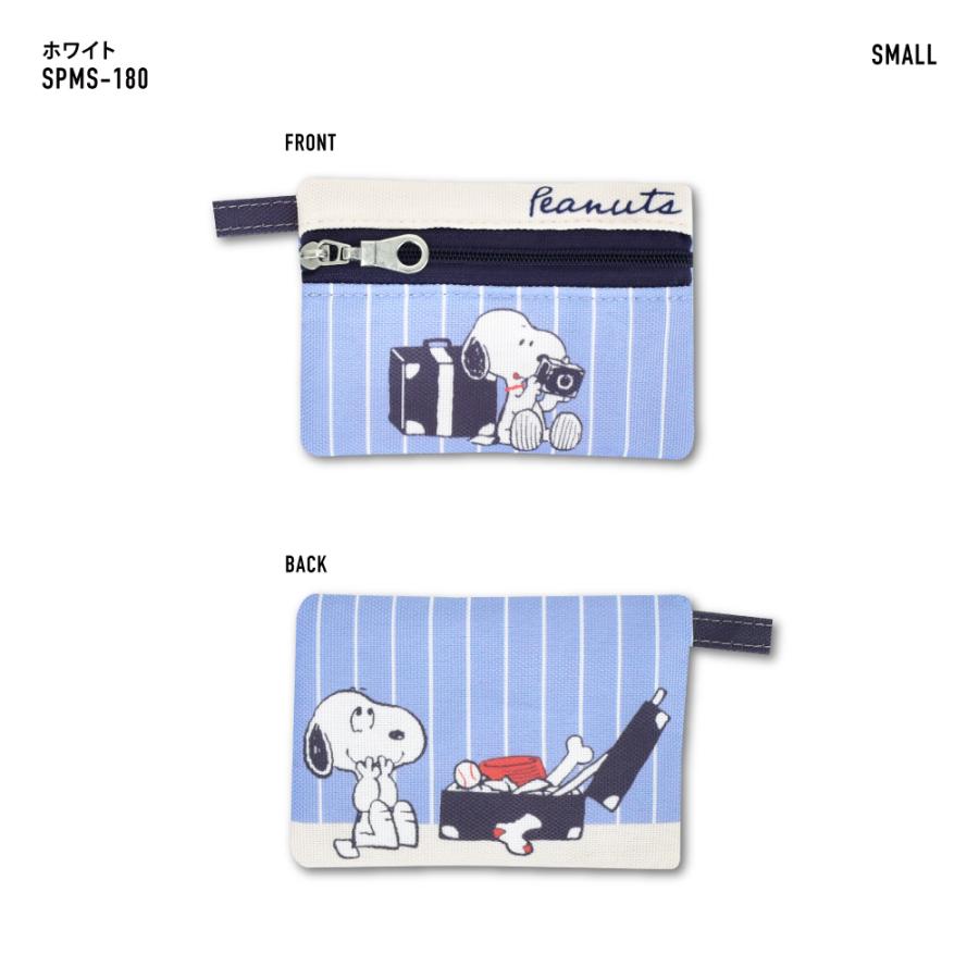 SNOOPY（スヌーピー） ポーチ 小物入れ 3連ポーチ フラット 3セット 