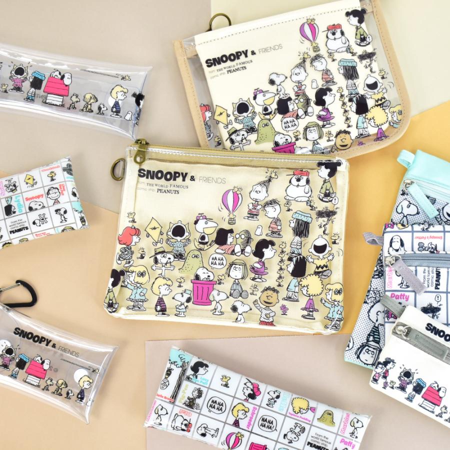 SNOOPY（スヌーピー） クリアマルチケース Sサイズ パスケース 定期