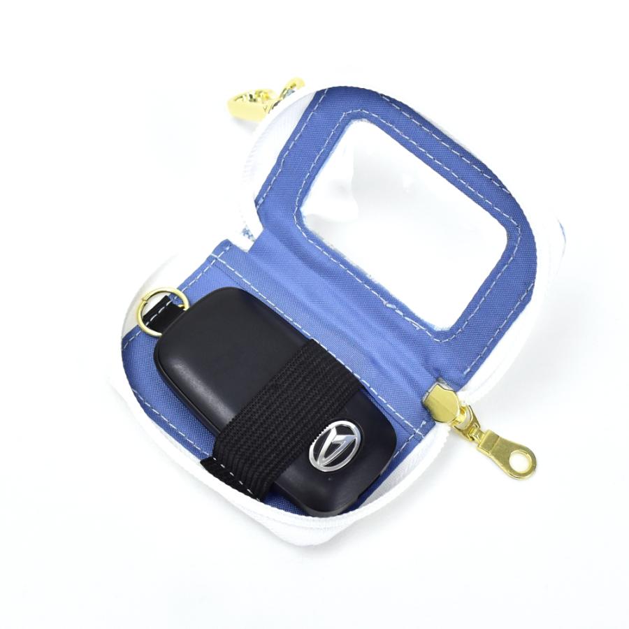 SNOOPY スヌーピー オラフ スマートキーケース クリア窓付き