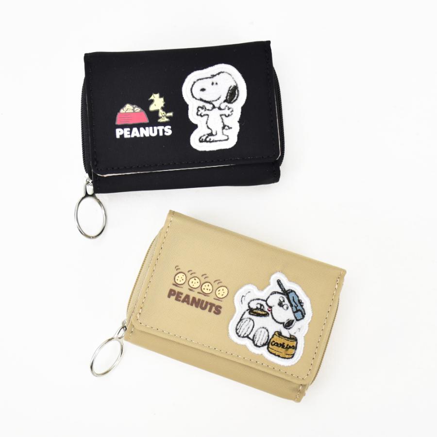 SNOOPY（スヌーピー） 三つ折り財布 コンパクト サイフ 小銭入れ