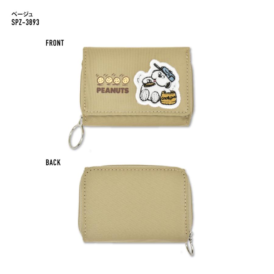 SNOOPY（スヌーピー） 三つ折り財布 コンパクト サイフ 小銭入れ
