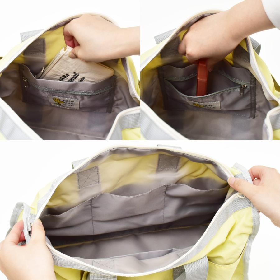 SNOOPY（スヌーピー） ウッドストック ボストンバッグ 大容量 21L