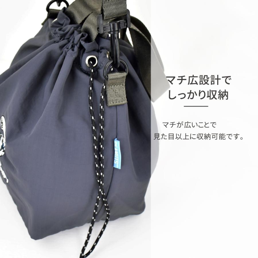 SNOOPY（スヌーピー） SNOOPY 2way 巾着 ショルダーバッグ ショルダー