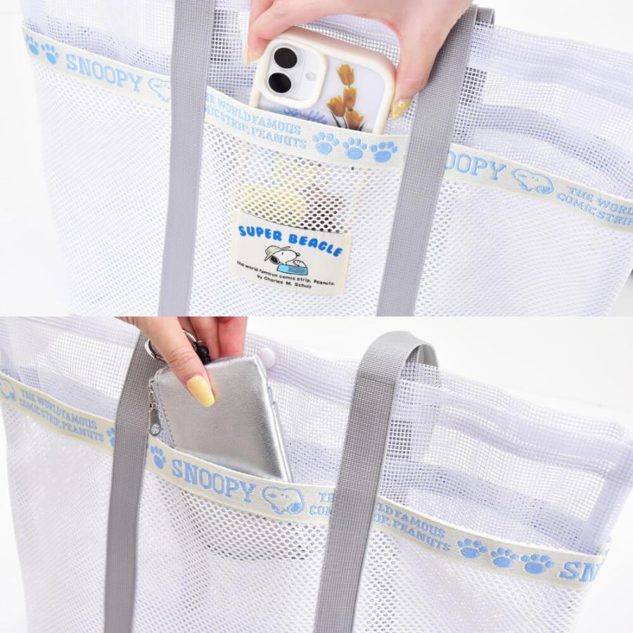 SNOOPY（スヌーピー） ジョークール トートバッグ 横型 ワイドトート