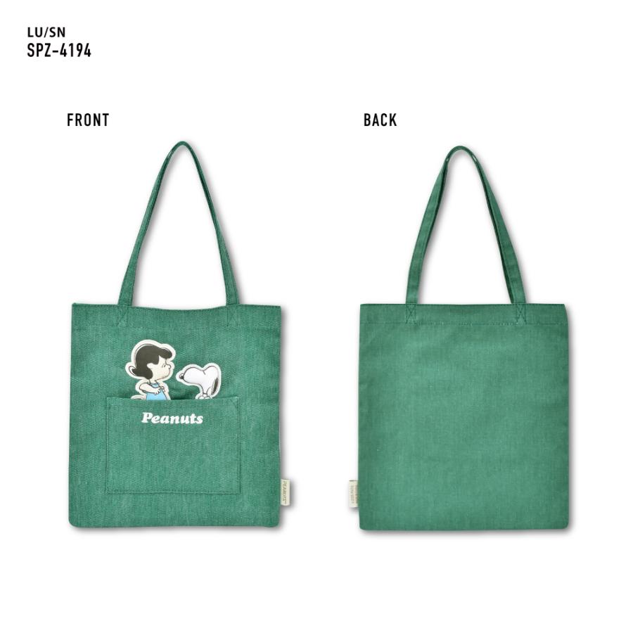 SNOOPY（スヌーピー） ミニトートバッグ トート 綿 ポリエステル