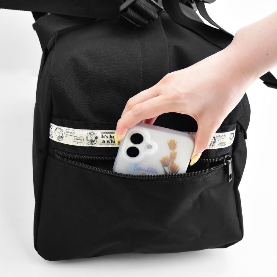 SNOOPY（スヌーピー） ボストンバッグ リュック 大容量 30L 撥水 2way