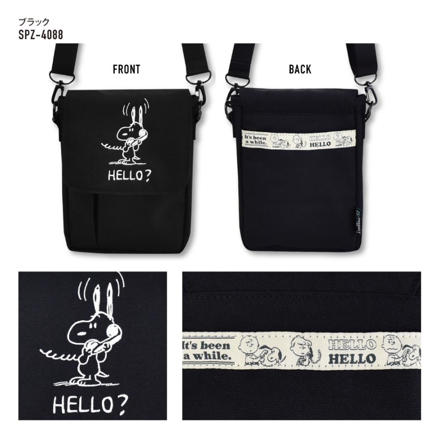 SNOOPY（スヌーピー） ミニ ショルダーバッグ スマホポーチ 携帯ポーチ
