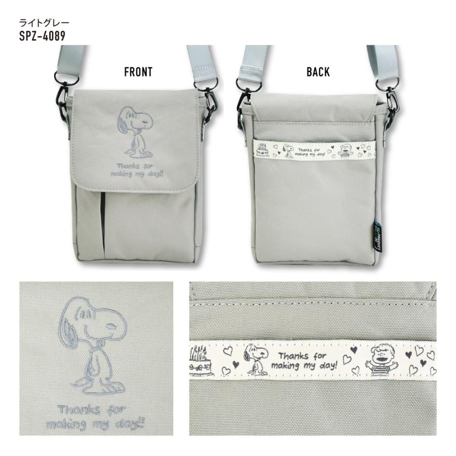 SNOOPY（スヌーピー） ミニ ショルダーバッグ スマホポーチ 携帯ポーチ