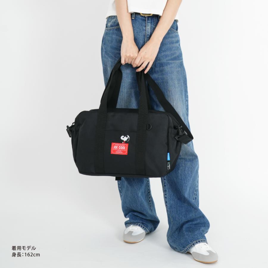 SNOOPY（スヌーピー） ジョークール ボストンバッグ 大容量 21L