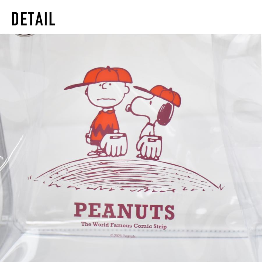 SNOOPY（スヌーピー） クリアミニトート クリアトートバッグ ミニ