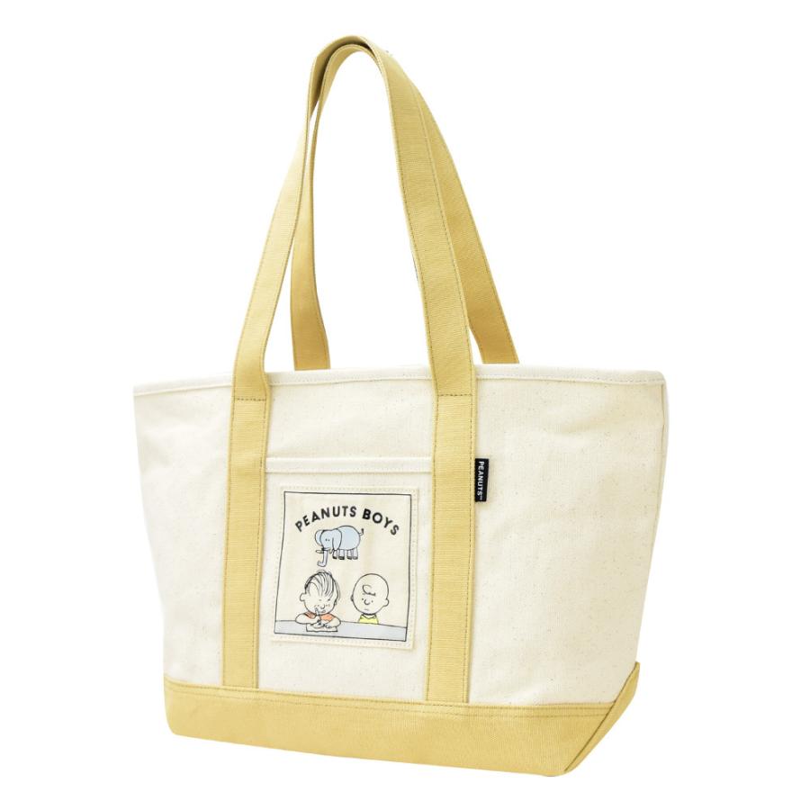 ATピオヌンナル　ピーナッツ チャーリー・ブラウン トートバッグ SNOOPY（スヌーピー） チャーリーブラウン ライナス トートバッグ