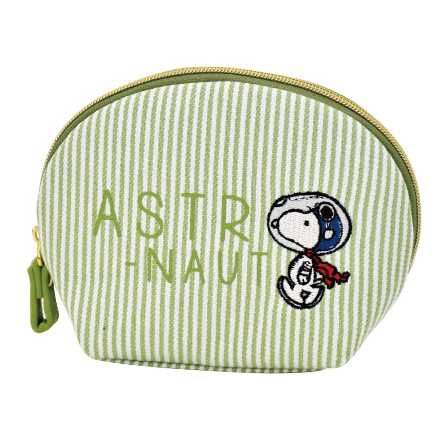 スヌーピー Snoopy ポーチ 小物入れ グリーン Spz 1676 レディース 女子 大人 高校生 ヒッコリー 刺繍 化粧ポーチ キャラクター スヌーピーグッズ 雑貨 Snoopy5018 Action 通販 Yahoo ショッピング