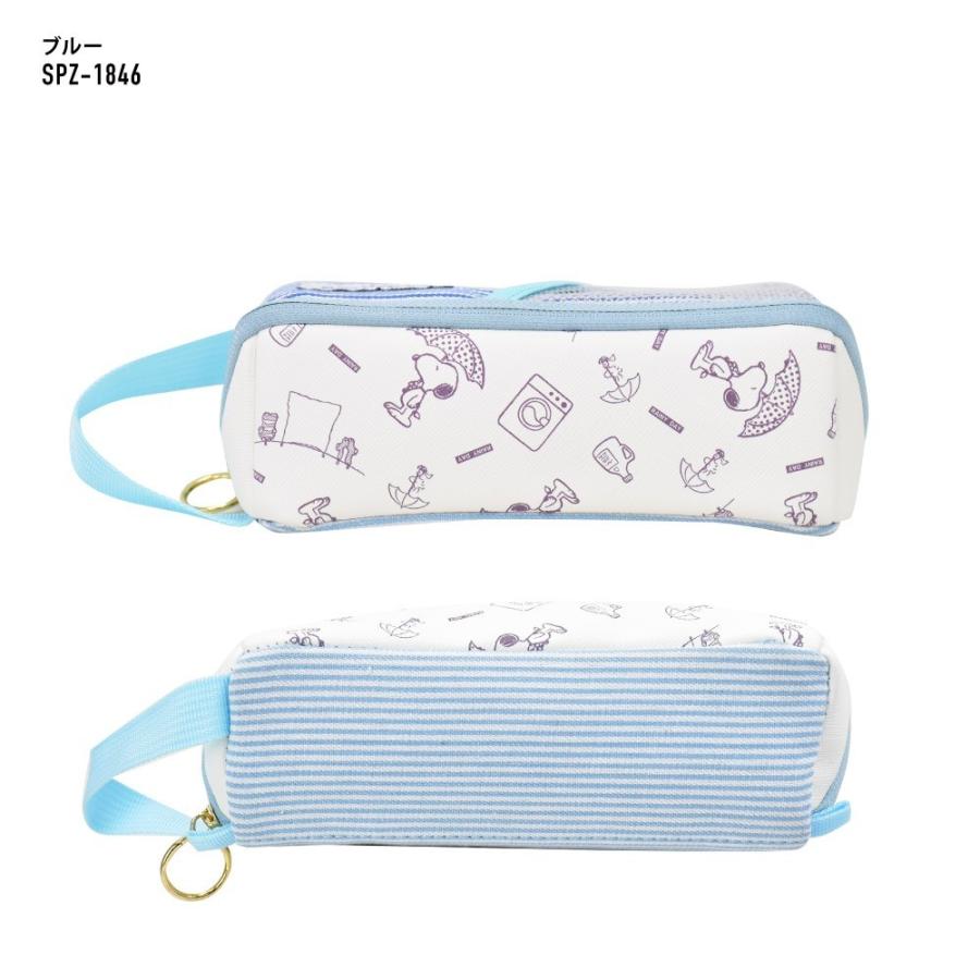 売れ筋 スヌーピー Snoopy ペンケース ブルー Spz 1846 筆箱 子供 こども 女の子 キッズ ガバッと フルオープン ファスナー キャラクター スヌーピーグッズ 文房具 Materialworldblog Com