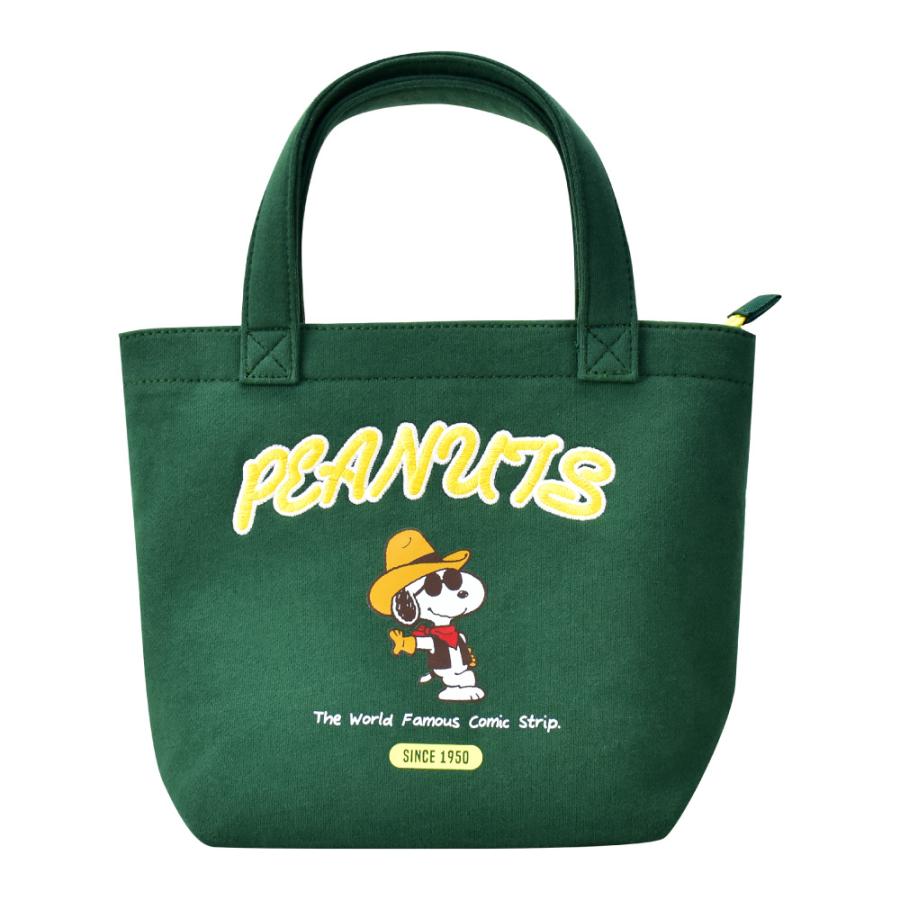 SNOOPY（スヌーピー） ミニトートバッグ トート バック グリーン(SPZ