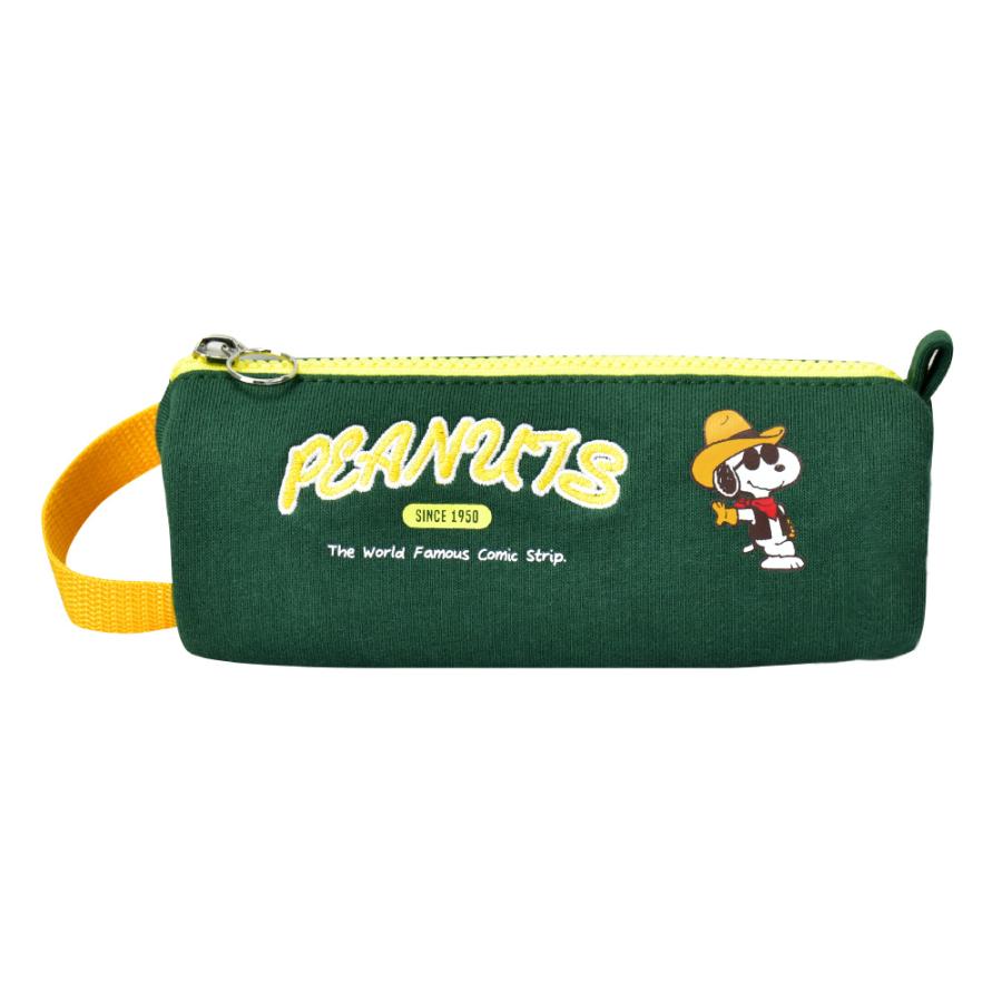 ⭐️SNOOPY スヌーピー　折りたたみ式ペンケース　グリーン ⭐️SNOOPY スヌーピー 折りたたみ式ペンケース グリーン