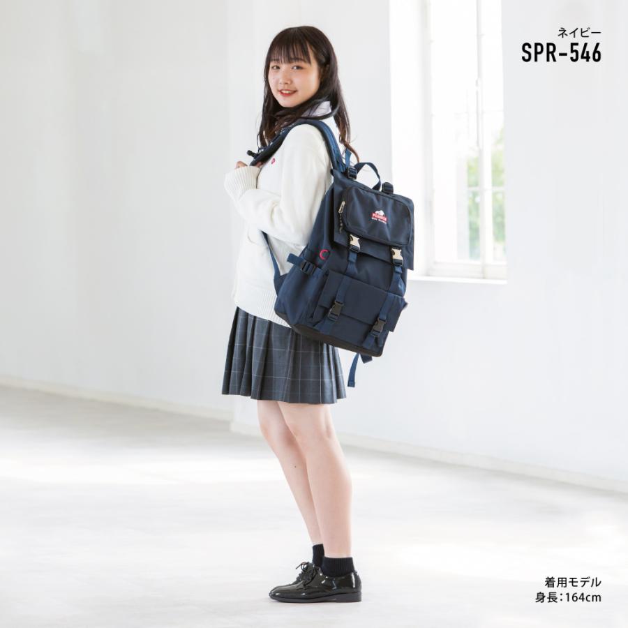 スヌーピー Snoopy リュック バッグ リュックサック フラップ ナイロン 大容量 ベルト付き l 黒 ロゴ 刺繍 かわいい おしゃれ 文房具 キャラクター グッズ Spr 544b Action 通販 Yahoo ショッピング