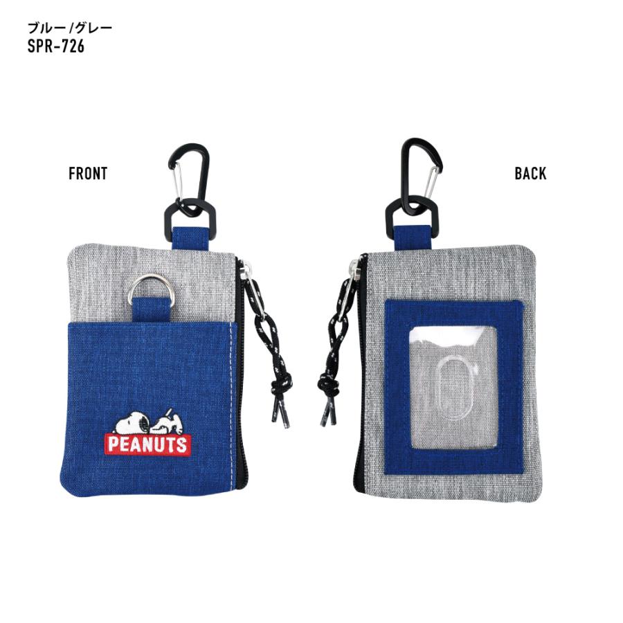 スヌーピー Snoopy パスケース 定期入れ カード 定期 入れ 男女兼用 フック付き 小銭入れ コイン Icカード フラグメントケース 文房具 キャラクター グッズ Spr 725b Action 通販 Yahoo ショッピング