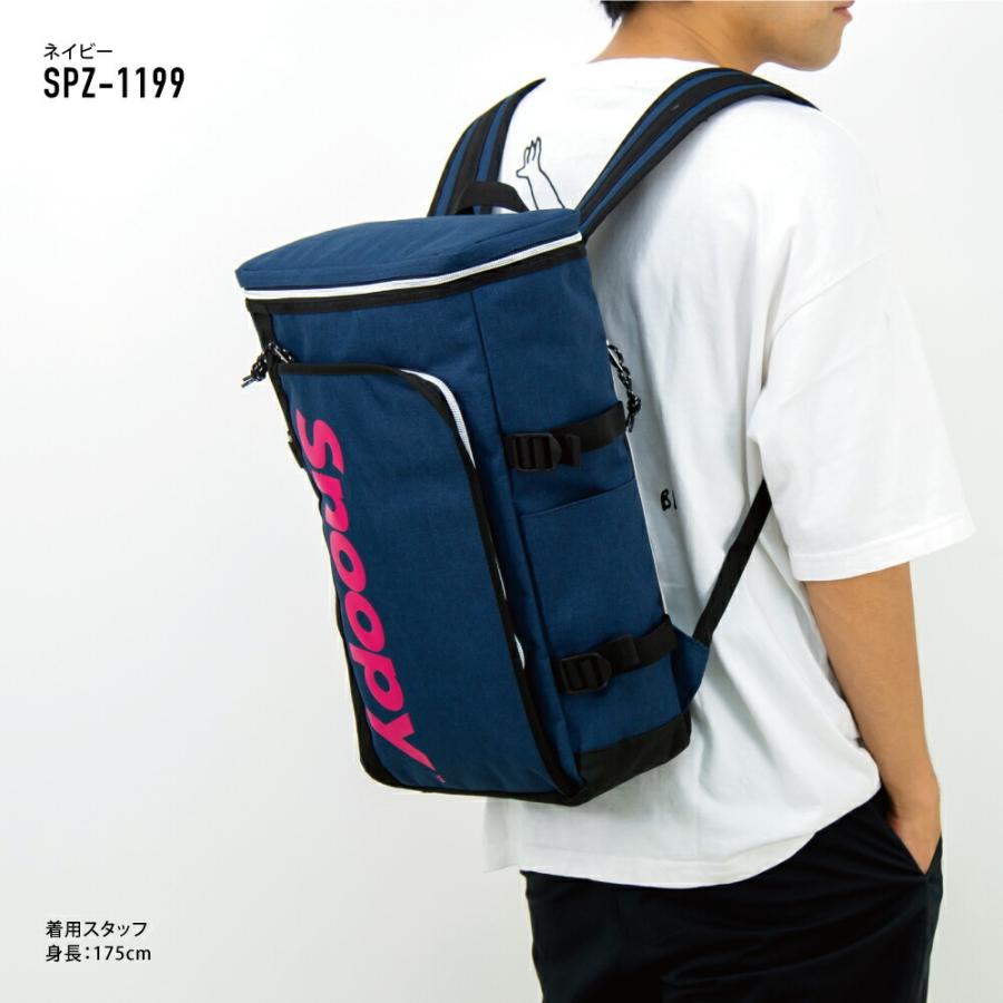 SNOOPY（スヌーピー） リュック 大容量 20L a4 ボックス型 リュック