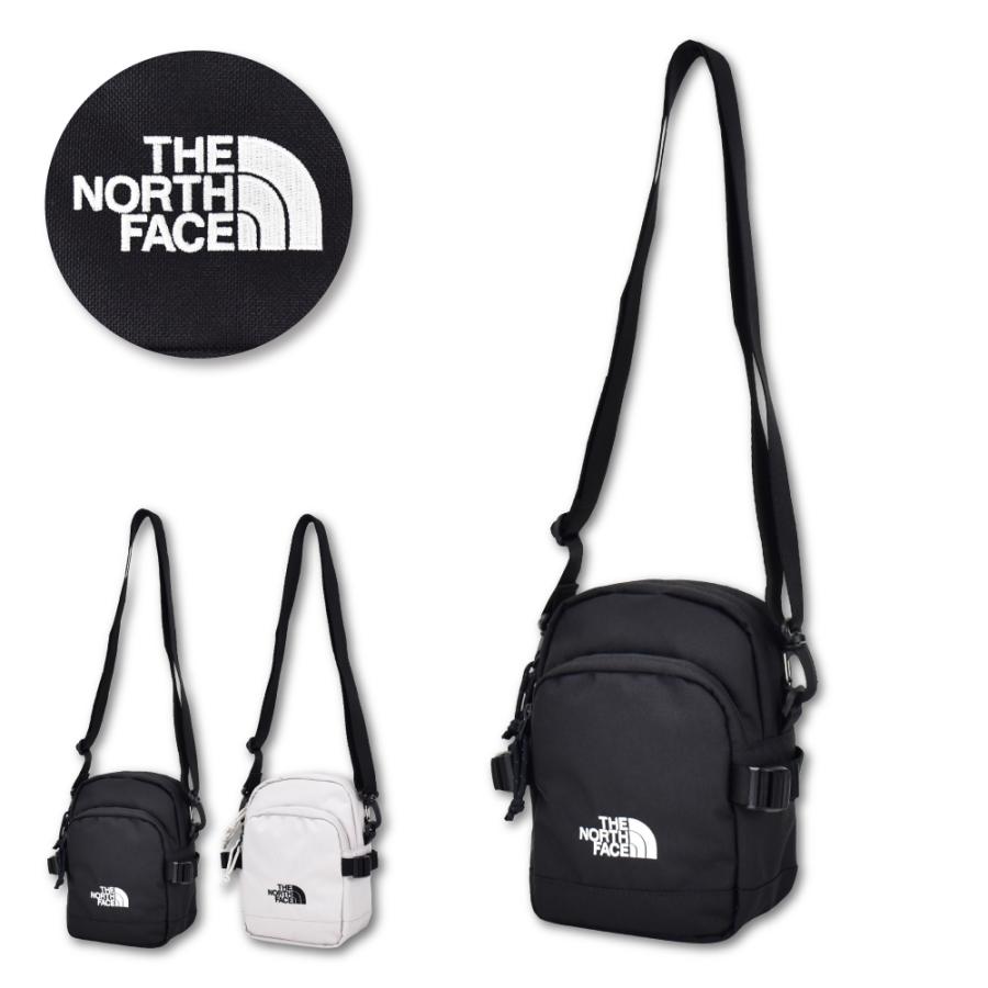 THE NORTH FACE(ノースフェイス) ショルダーバッグ美品  - NN2PR02J 黒×白 THE NORTH FACE（ザ ノースフェイス） ノースフェイス ショルダー