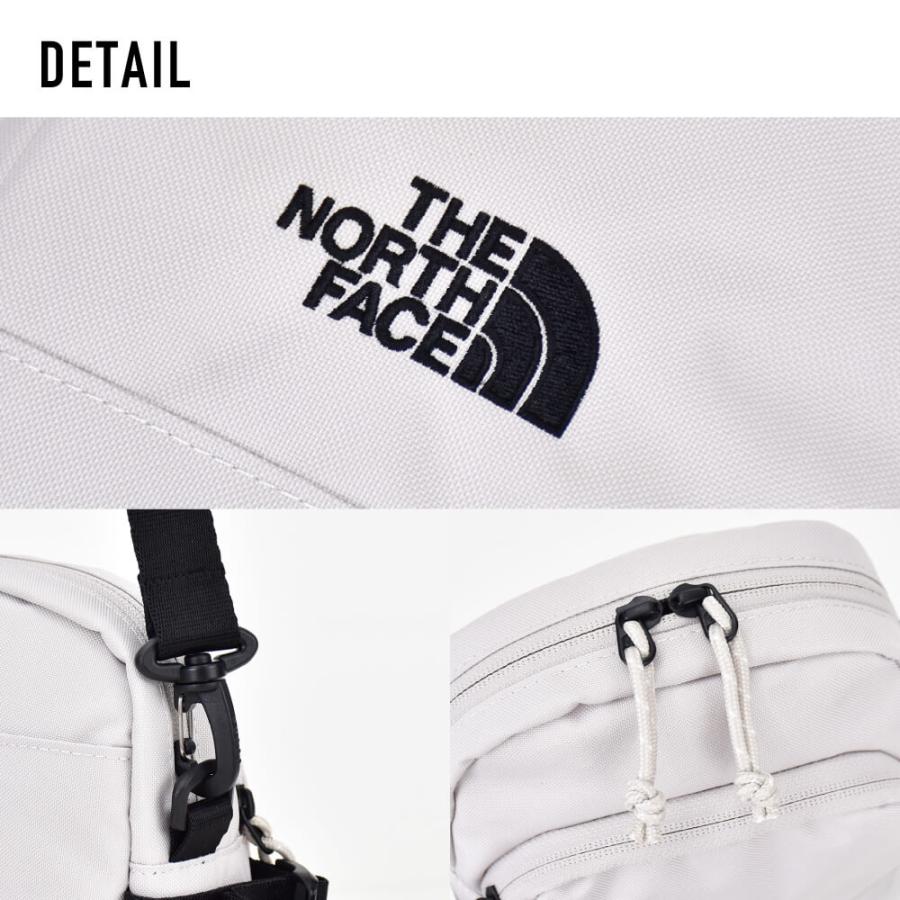 THE NORTH FACE(ノースフェイス) ショルダーバッグ美品  - NN2PR02J 黒×白 THE NORTH FACE（ザ ノースフェイス） ノースフェイス ショルダー