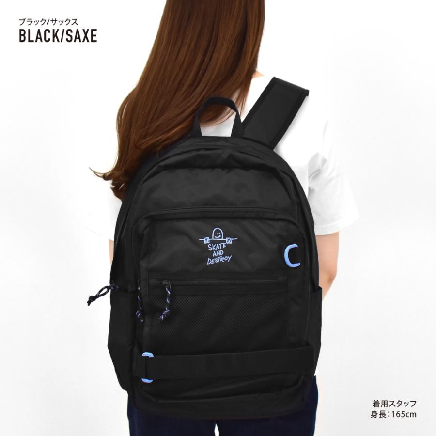 【フロントポケットが機能的！】スラッシャー　デイパック TH-D BK THRASHER スラッシャー リュック デイパック 大容量 a4 撥水