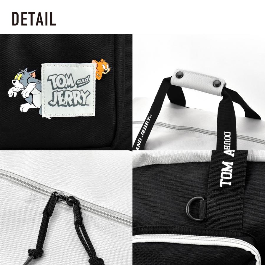 トムとジェリー ボストンバッグ 大容量 45L 撥水 2way ショルダー