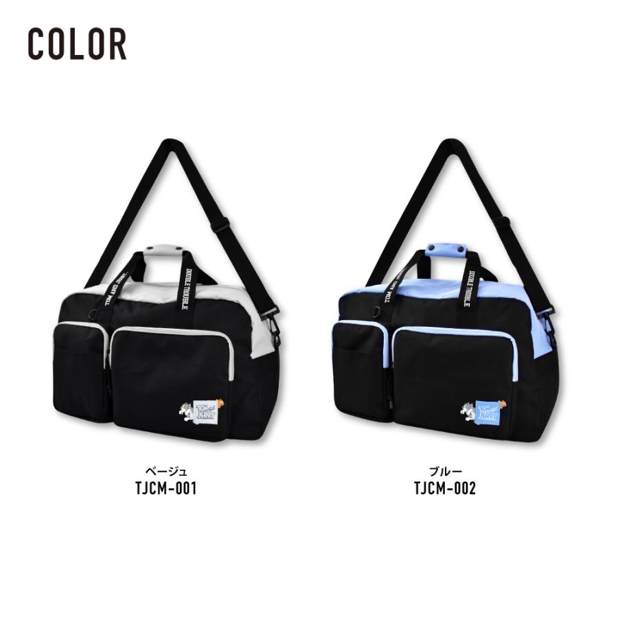 トムとジェリー ボストンバッグ 大容量 45L 撥水 2way ショルダー