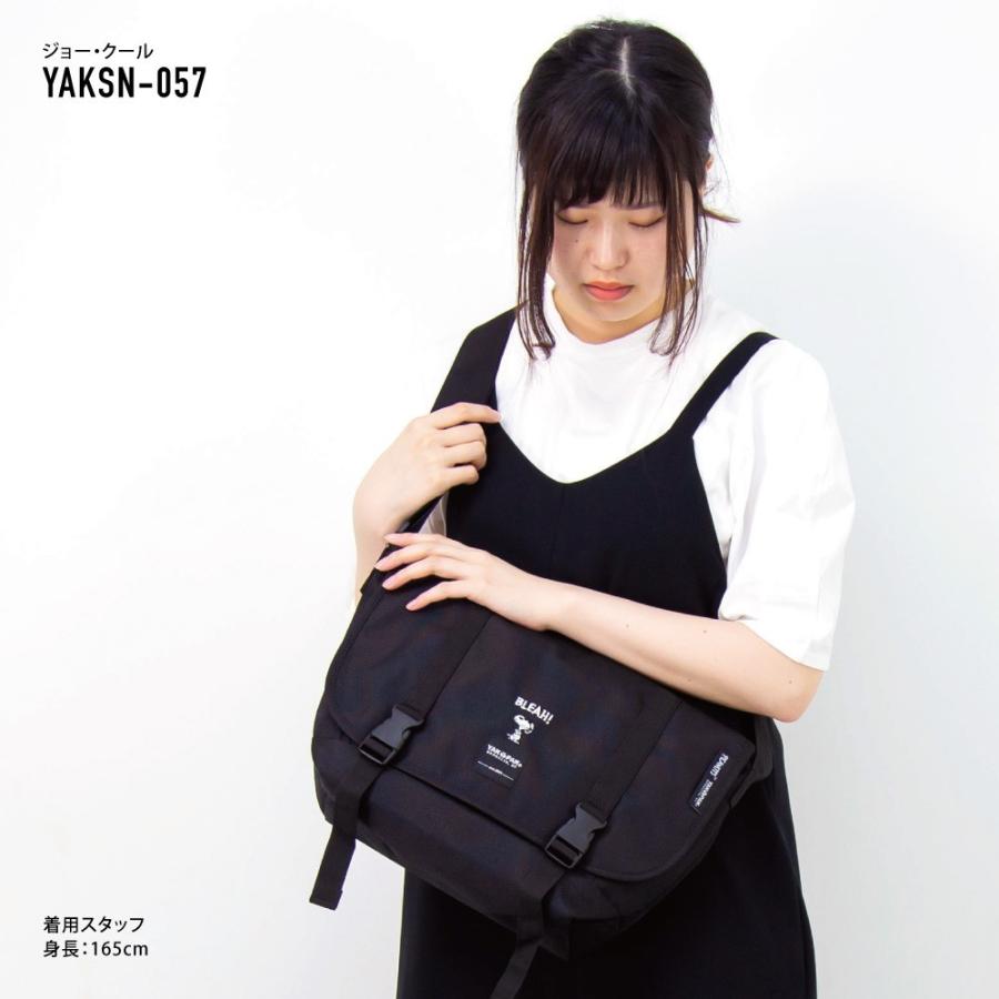 YAKPAK（ヤックパック） スヌーピー ショルダーバッグ 大きめ