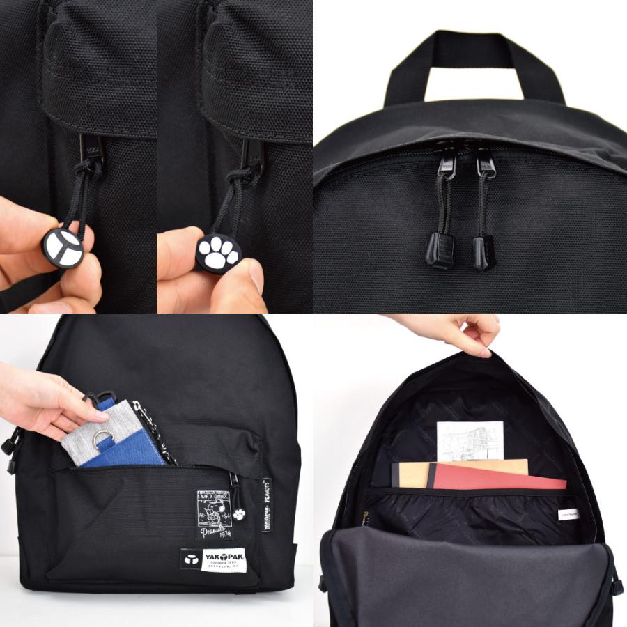YAKPAK ヤックパック スヌーピー リュック 大容量 15L a4 YAKPAK ヤックパック スヌーピー リュック 大容量 15L a4