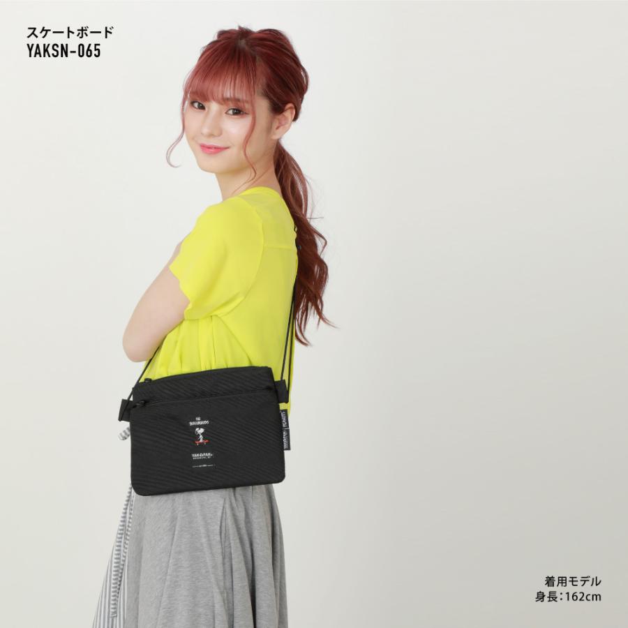 YAKPAK ヤックパック スヌーピー サコッシュ 小さめ ショルダー YAKPAK ヤックパック スヌーピー サコッシュ 小さめ ショルダー