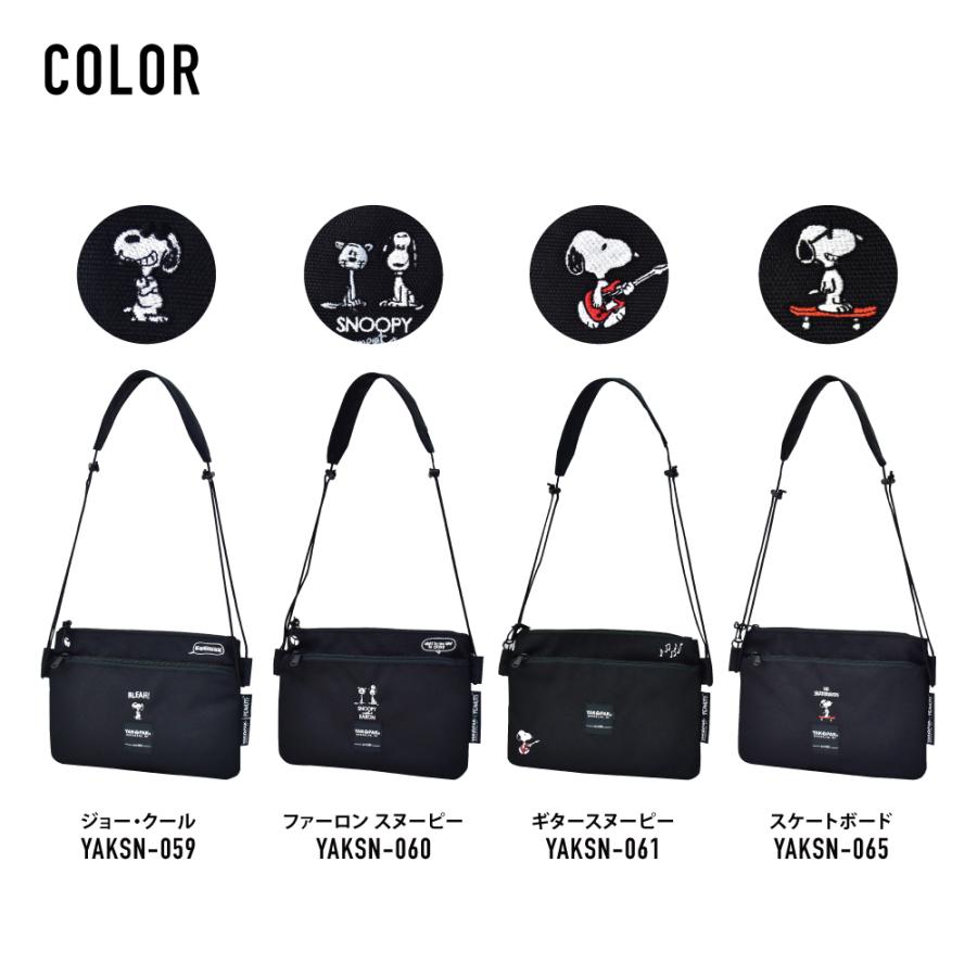 ヤックパック スヌーピー Snoopy ショルダーバッグ ミニショルダー サコッシュ ブランド コラボ レディース メンズ 大人 向け 高校生 女子 キャラクター グッズ Yaksn 059 Action 通販 Yahoo ショッピング