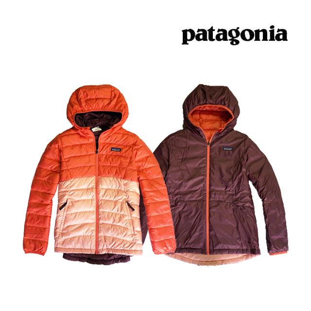 パタゴニア　ガールズ　ダウンジャケット patagonia PATAGONIA パタゴニア ガールズ リバーシブル ダウン