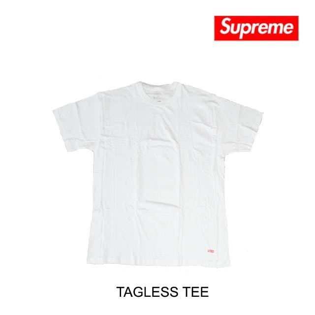 Supreme SUPREME / HANES シュプリーム Tシャツ TAGLESS TEE WHITE 3点  
