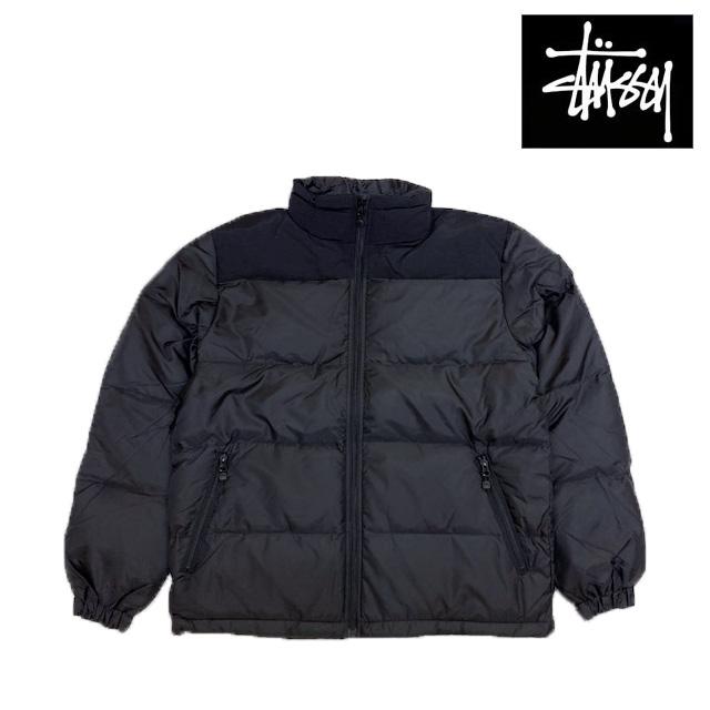 STUSSY ステューシー パファージャケット PUFFER JACKET BLACK STUSSY ステューシー パファージャケット PUFFER JACKET BLACK