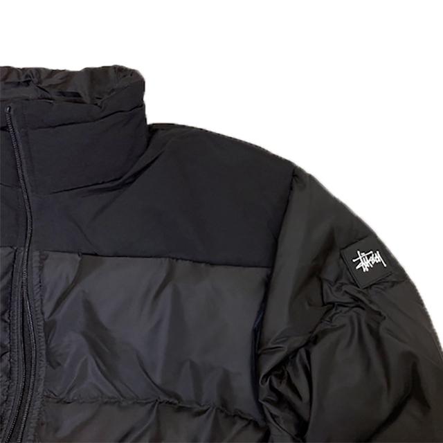 STUSSY ステューシー パファージャケット PUFFER JACKET BLACK STUSSY ステューシー パファージャケット PUFFER JACKET BLACK